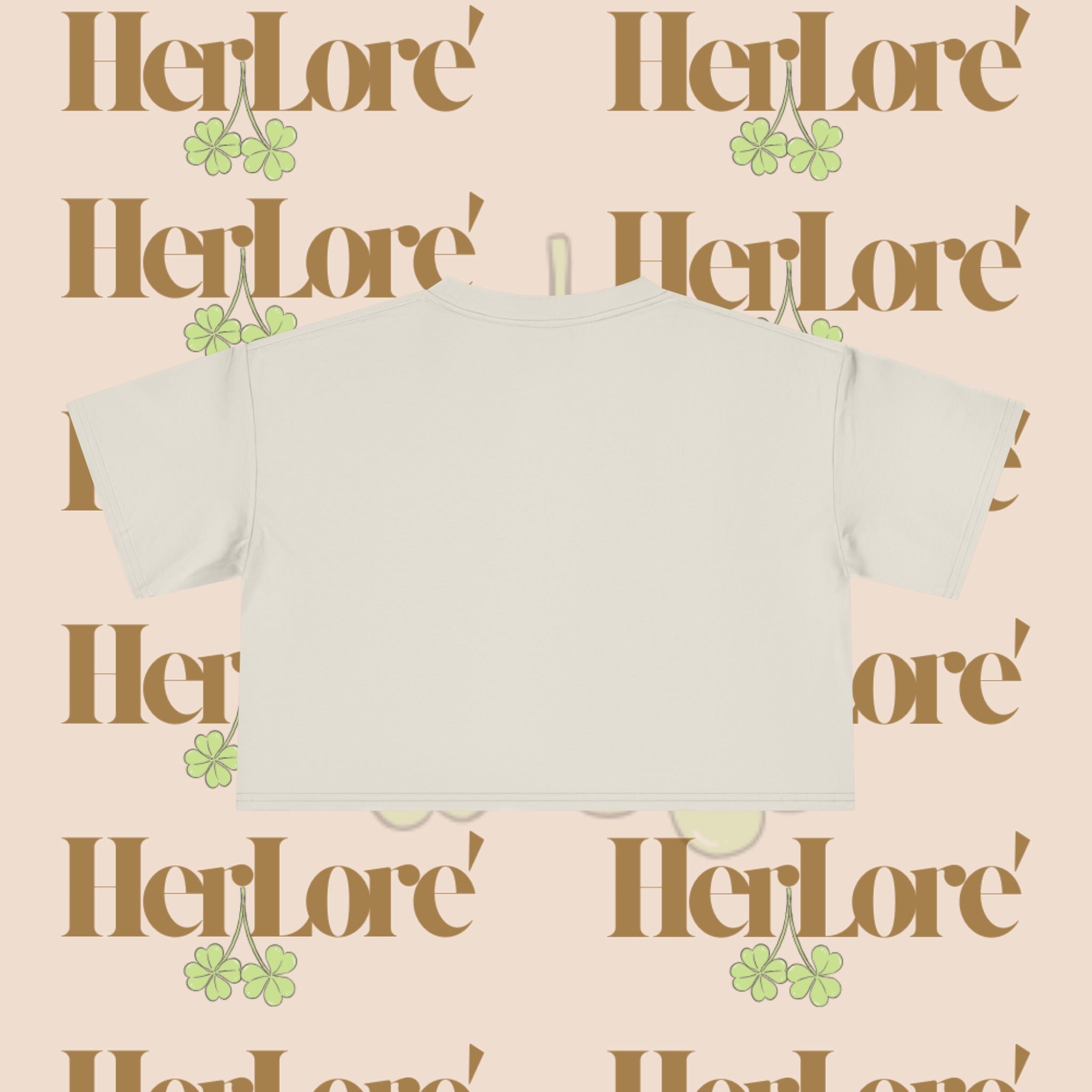 The HerLore' Signature Crop Tee